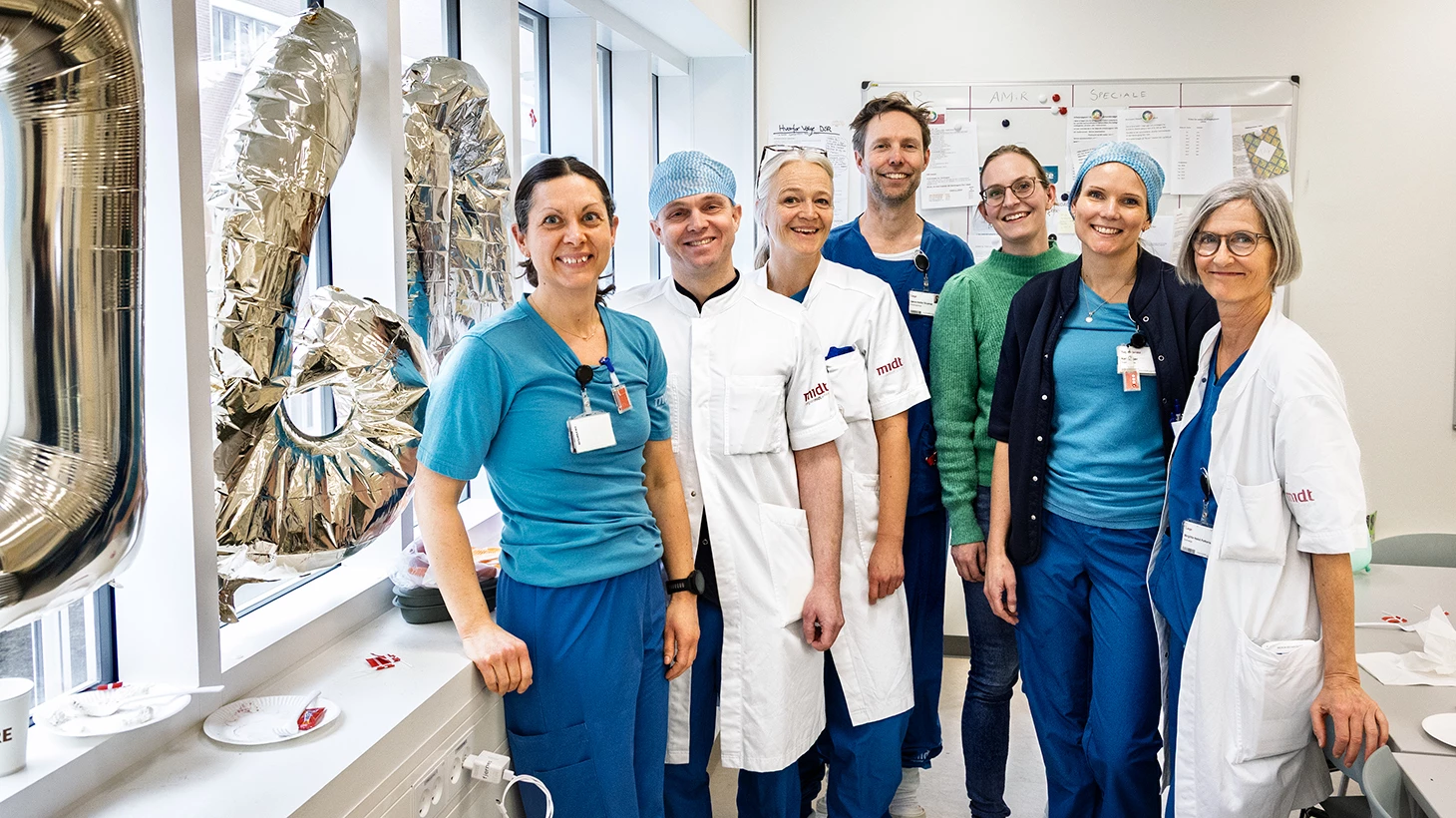 Teamet bag ventilbehandlingen på Lungesygdomme Foto: Tonny Foghmar